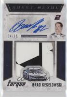 Brad Keselowski #/35