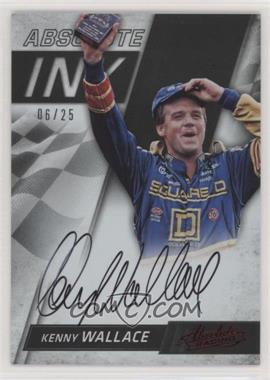 2017 Panini Absolute - Absolute Ink - Spectrum Red #AI-KW - Kenny Wallace /25