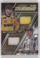 Matt Kenseth, Daniel Suarez [EX to NM] #/99