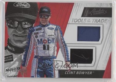 2017 Panini Absolute - Tools of the Trade Duals - Spectrum Silver #TTD-CB - Clint Bowyer /99