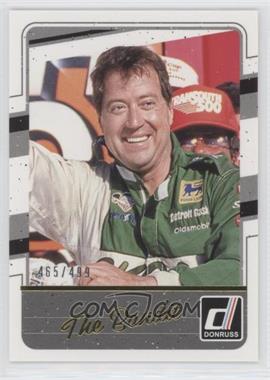 2017 Panini Donruss NASCAR - [Base] - Gold Foil #187 - Nickname Variations - Harry Gant (The Bandit) /499