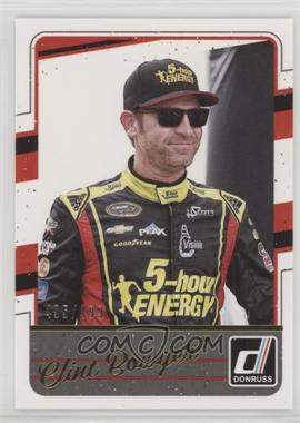 2017 Panini Donruss NASCAR - [Base] - Gold Foil #55 - Clint Bowyer /499