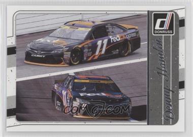 2017 Panini Donruss NASCAR - [Base] #112 - Duals - Denny Hamlin