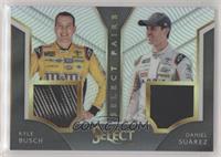 Kyle Busch, Daniel Suarez [Good to VG‑EX]