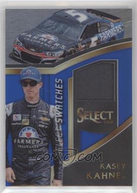 2017 Panini Select - Select Swatches - Blue Prizm #KK - Kasey Kahne /199