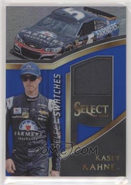 2017 Panini Select - Select Swatches - Blue Prizm #KK - Kasey Kahne /199