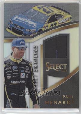 2017 Panini Select - Select Swatches #PM - Paul Menard