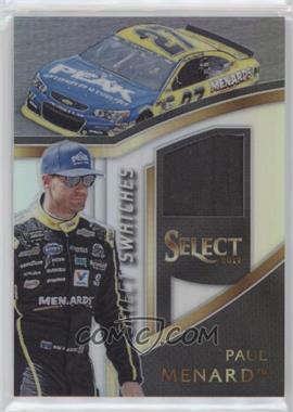 2017 Panini Select - Select Swatches #PM - Paul Menard