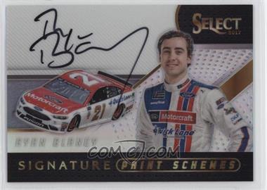 2017 Panini Select - Signature Paint Schemes #SPS-RB - Ryan Blaney