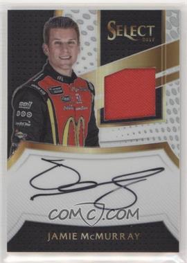 2017 Panini Select - Signature Swatches - White Prizm #SS-JM - Jamie McMurray /50