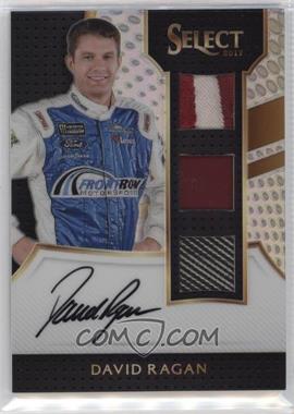 2017 Panini Select - Signature Swatches Triple #SST-DR - David Ragan [EX to NM]