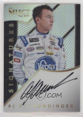 2017 Panini Select - Signatures #S-AJ - AJ Allmendinger