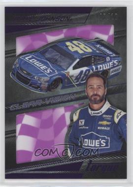 2017 Panini Torque - Clear Vision - Purple #22 - Jimmie Johnson /10