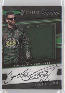 2017 Panini Torque - Silhouettes Firesuit Signatures #SFS-CL - Corey LaJoie /299