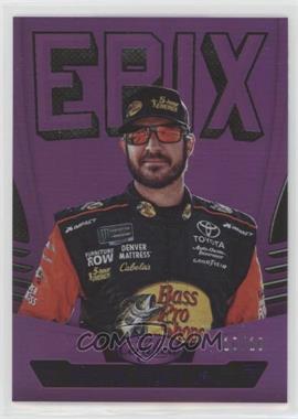 2018 Panini Certified - Epix - Mirror Purple #E16 - Martin Truex Jr. /10