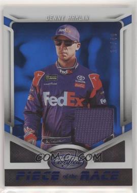 2018 Panini Certified - Piece of the Race - Blue #POTR-DH - Denny Hamlin /49