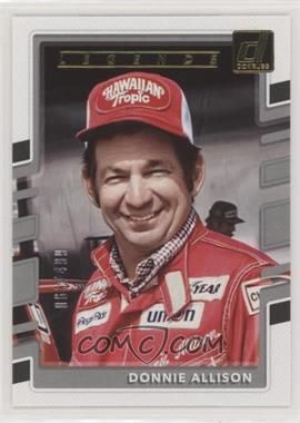 2018 Panini Donruss NASCAR - [Base] - Gold Foil #164 - Legends - Donnie Allison /499