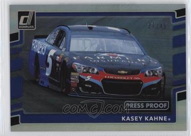 2018 Panini Donruss NASCAR - [Base] - Press Proof #89 - Cars - Kasey Kahne /49