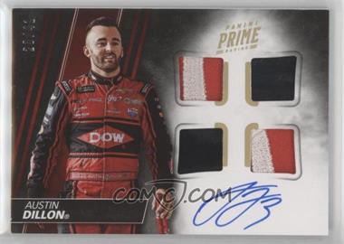 2018 Panini Prime Racing - Quad Materials Autographs - Holo Gold #QMA-AD - Austin Dillon /41 [EX to NM]