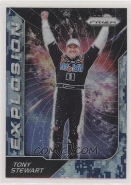 2018 Panini Prizm - [Base] - Camo Prizm #86 - Explosion - Tony Stewart