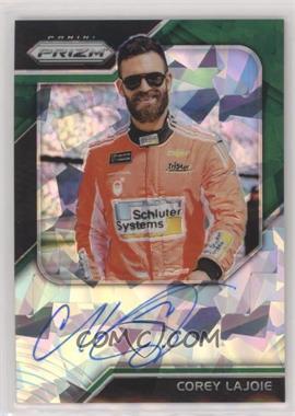 2018 Panini Prizm - Driver Signatures - Green Prizm #DS-CL - Corey LaJoie /99