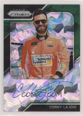 2018 Panini Prizm - Driver Signatures - Green Prizm #DS-CL - Corey LaJoie /99