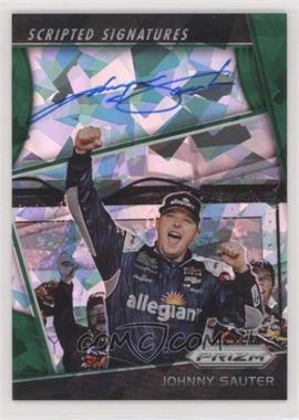 2018 Panini Prizm - Scripted Signatures - Green Prizm #SS-JS - Johnny Sauter /99