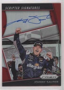 2018 Panini Prizm - Scripted Signatures - Red Prizm #SS-JS - Johnny Sauter /50
