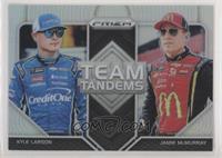 Kyle Larson, Jamie McMurray