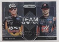 Clint Bowyer, Kurt Busch