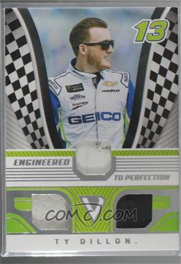 2018 Panini Victory Lane - Engineered to Perfection Triple Materials #EPT-TY - Ty Dillon /399 [Noted]