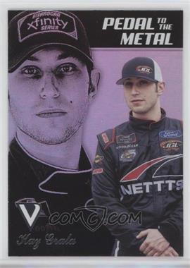 2018 Panini Victory Lane - Pedal to the Metal #32 - Kaz Grala