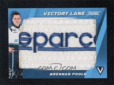 2018 Panini Victory Lane - Prime Patches - Associate Sponsors #BP.1 - Brennan Poole /1