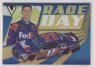 2018 Panini Victory Lane - Race Day - Gold #RD5 - Denny Hamlin /99