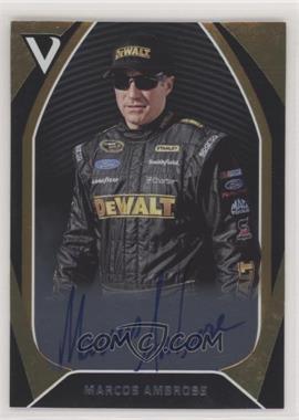 2018 Panini Victory Lane - Signatures - Gold #S-MA - Marcos Ambrose /99