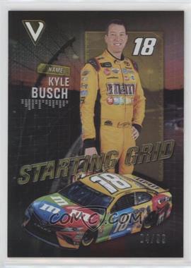 2018 Panini Victory Lane - Starting Grid - Gold #S12 - Kyle Busch /99