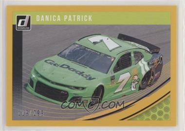 2019 Panini Donruss NASCAR - [Base] - Gold #100 - Cars - Danica Patrick /299