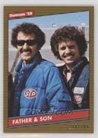 Retro 1986 Nickname Variation - Kyle Petty, Richard Petty (Father & Son) #/299