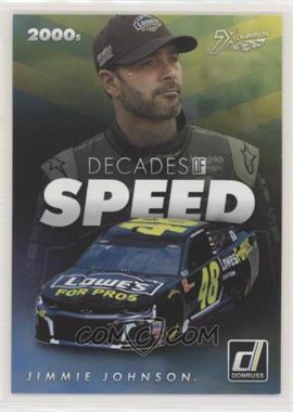 2019 Panini Donruss NASCAR - Decades of Speed #DS1 - Jimmie Johnson