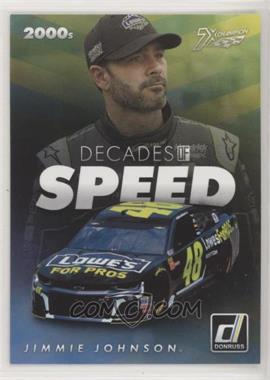 2019 Panini Donruss NASCAR - Decades of Speed #DS1 - Jimmie Johnson