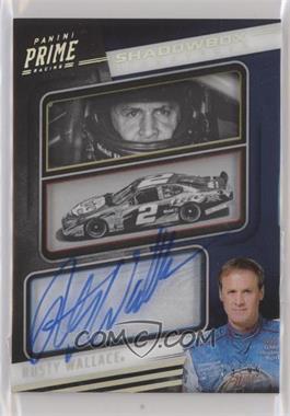 2019 Panini Prime - Shadowbox Signatures #SS-RW - Rusty Wallace /99