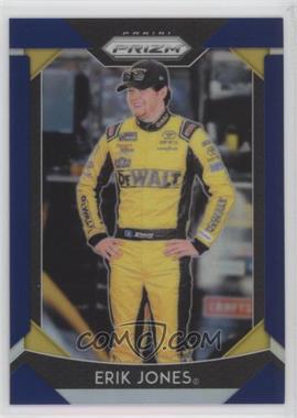 2019 Panini Prizm - [Base] - Blue Prizm #17 - Erik Jones /75