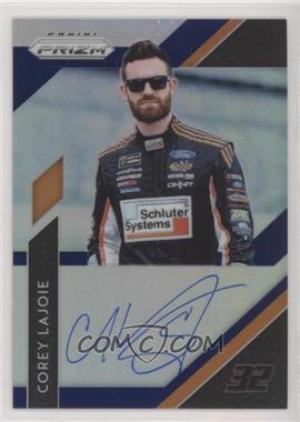 2019 Panini Prizm - Driver Signatures - Blue Prizm #DS-CL - Corey LaJoie /75