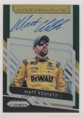 2019 Panini Prizm - Endorsements - Green Prizm #E-MK - Matt Kenseth /99