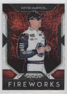 2019 Panini Prizm - Fireworks - White Sparkles Prizm #F-8 - Kevin Harvick