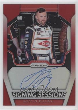 2019 Panini Prizm - Signing Sessions - Red Prizm #SS-AD - Austin Dillon /50