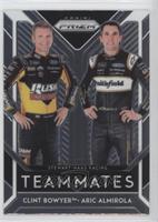 Aric Almirola, Clint Bowyer