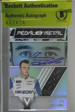 2019 Panini Victory Lane - Pedal to the Metal #37 - Ty Dillon [BAS Authentic]