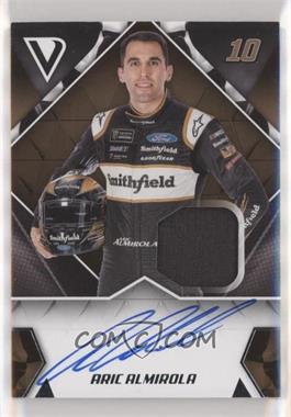 2019 Panini Victory Lane - Signature Swatches #SS-AA - Aric Almirola