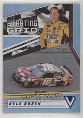 2019 Panini Victory Lane - Starting Grid - Blue #S8 - Kyle Busch /99